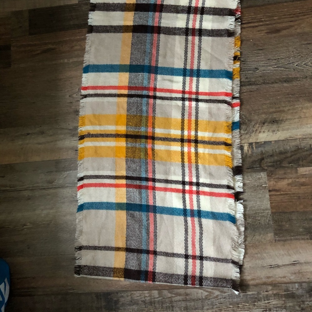 Plaid Infinity Scarf - Picture 3 of 4